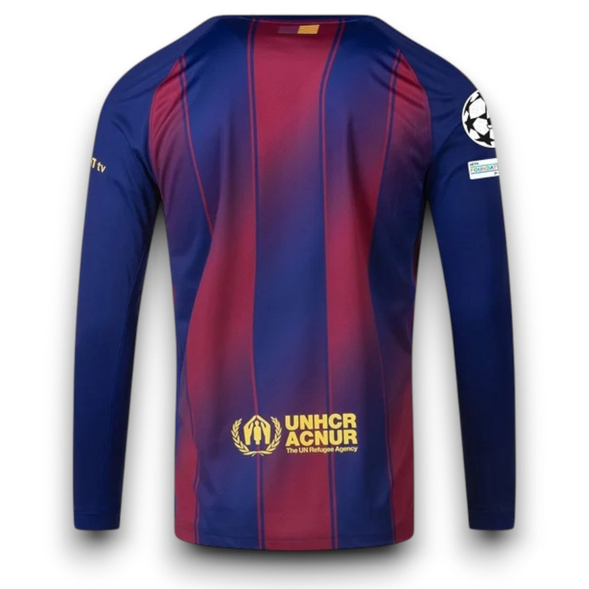 BARCELONA 25/26 HOME LONG SLEEVE AUTHENTIC JERSEY