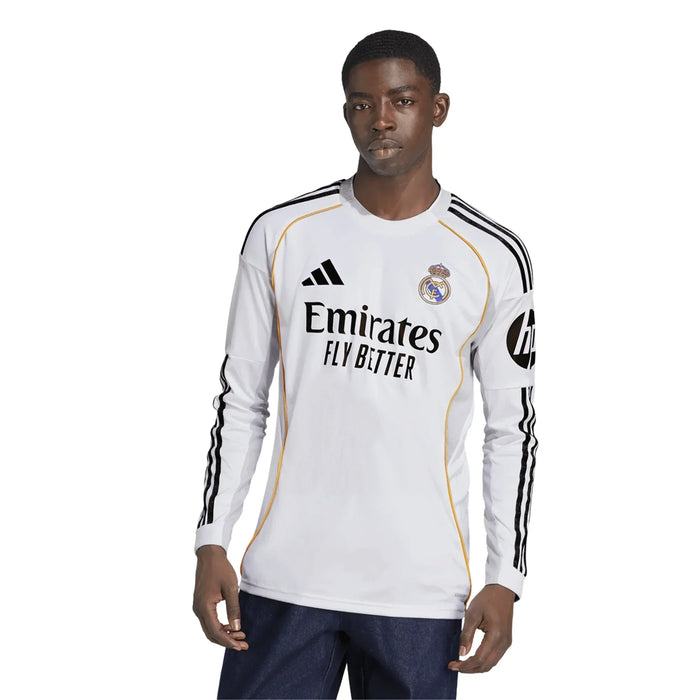 REAL MADRID 25/26 HOME S LONG SLEEVE JERSEY