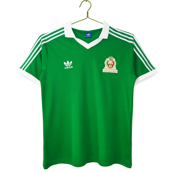 MEXICO 86 RETRO HOME WORLD CUP JERSEY