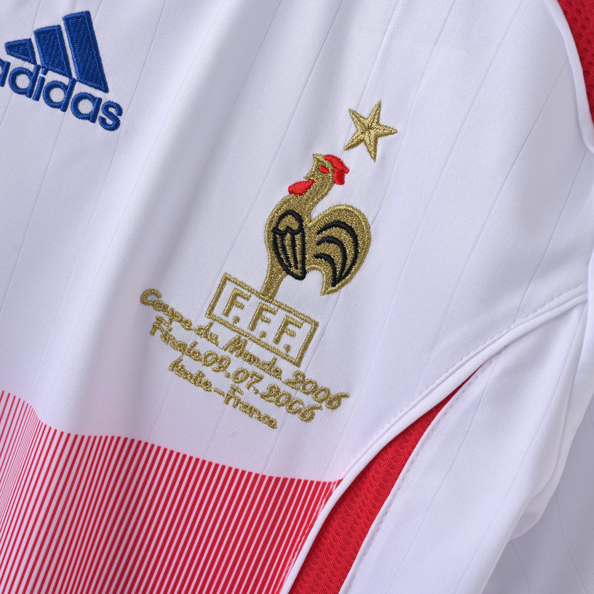 FRANCE 06 RETRO AWAY WORLD CUP JERSEY