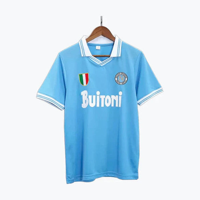 NAPOLI 86/87 RETRO HOME SCC JERSEY