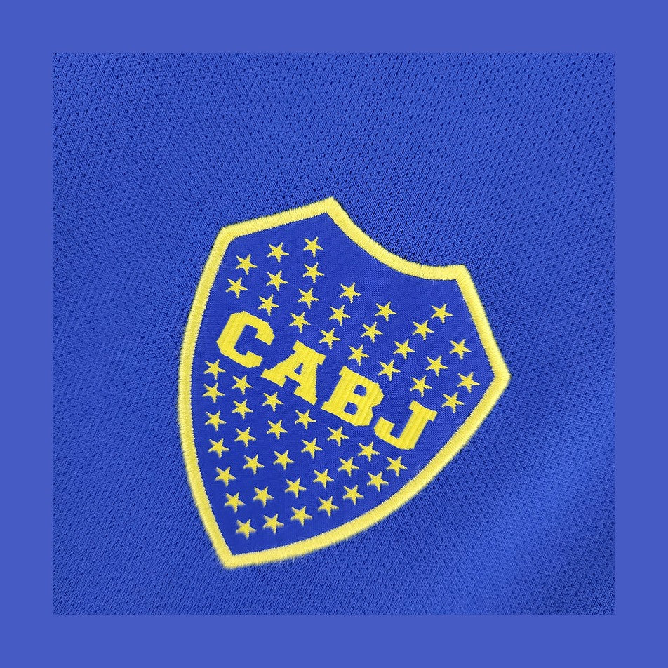 BOCA JUNIORS 10/11 RETRO HOME JERSEY
