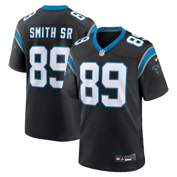 Carolina Panthers Steve Smith Sr. Retired Player Game Jersey - Black