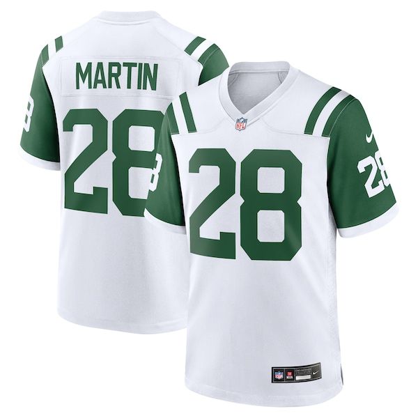 New York Jets Curtis Martin Retired Player Alternate Game Jersey - White