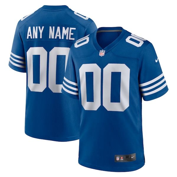 Indianapolis Colts Alternate Custom Game Jersey - Royal