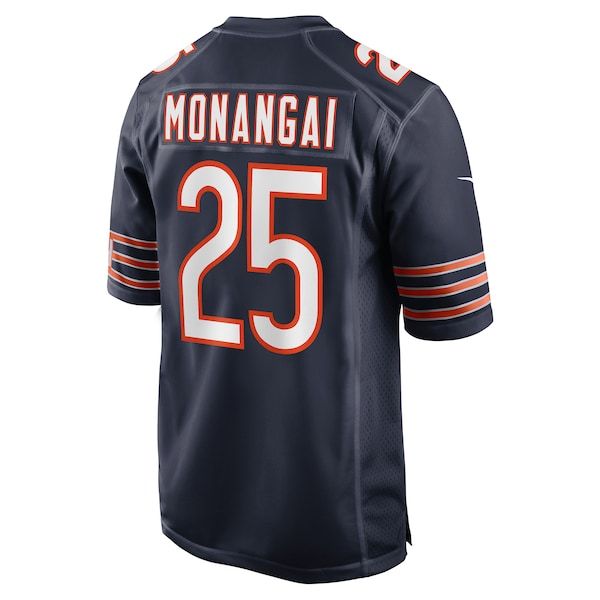 Chicago Bears Kyle Monangai Team Game Jersey - Navy