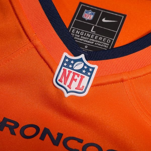 Denver Broncos RJ Harvey Game Jersey - Orange