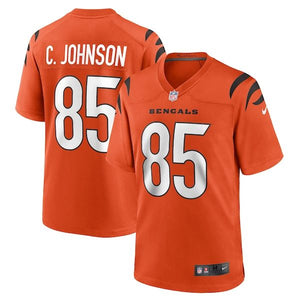Cincinnati Bengals Chad Johnson Retired Player Alternate Game Jersey - Orange