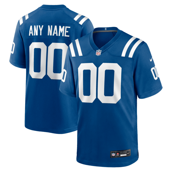 Indianapolis Colts Custom Game Jersey - Royal