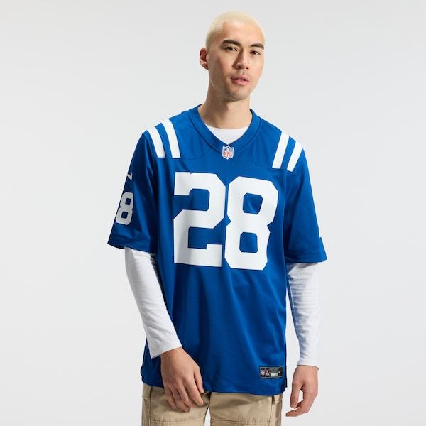 Indianapolis Colts Jonathan Taylor Game Jersey - Royal
