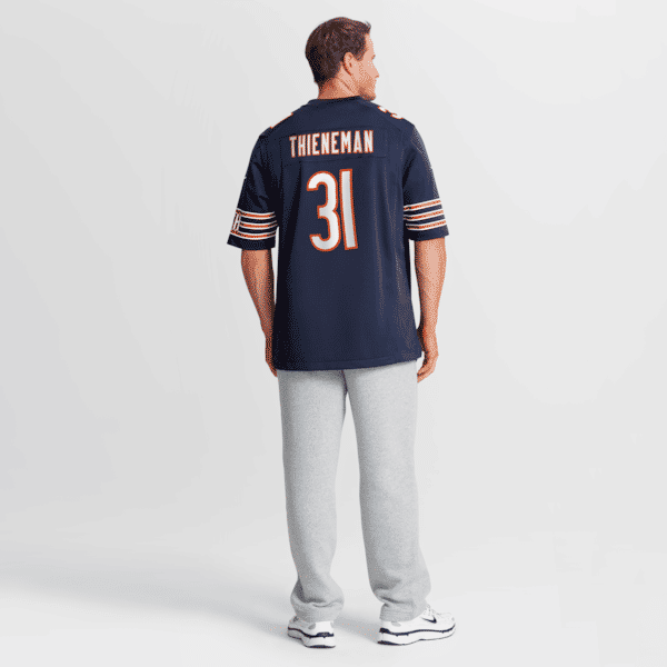 Chicago Bears Dillon Thieneman 2026 NFL Draft Game Jersey - Navy