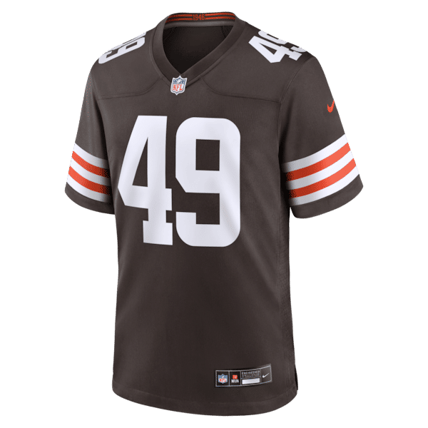 Cleveland Browns Carson Schwesinger Game Jersey - Brown