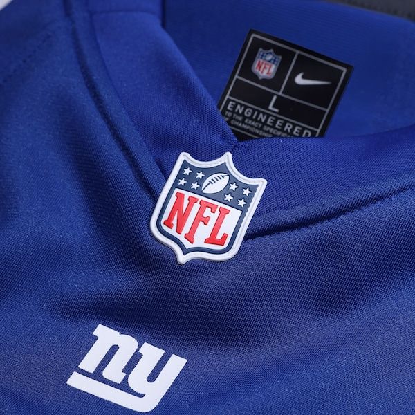 New York Giants Custom Game Jersey - Royal