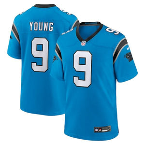 Carolina Panthers Bryce Young Alternate Game Jersey - Blue