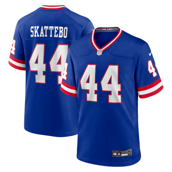 New York Giants Cam Skattebo Alternate 2 Legacy Game Jersey - Royal
