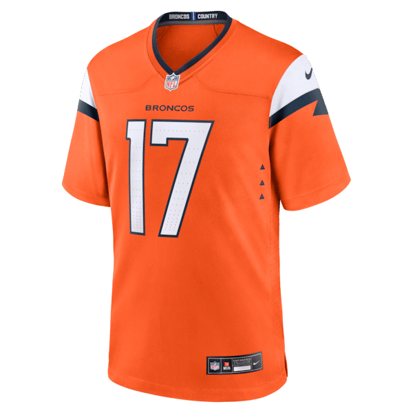 Denver Broncos Jaylen Waddle Game Jersey - Orange
