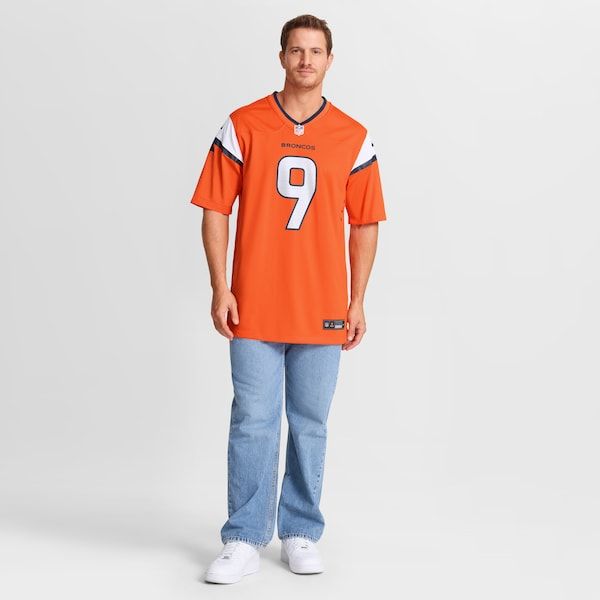 Denver Broncos Talanoa Hufanga Game Jersey - Orange