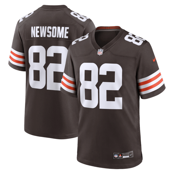 Cleveland Browns Ozzie Newsome Game Retired Player Jersey - Brown