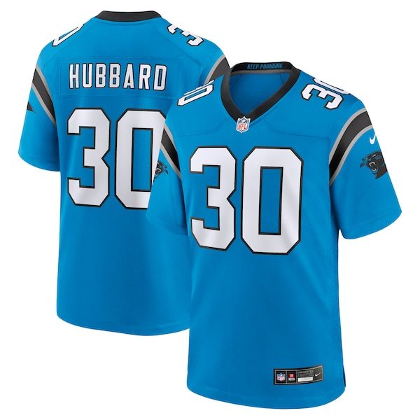 Carolina Panthers Chuba Hubbard Alternate Game Jersey - Blue