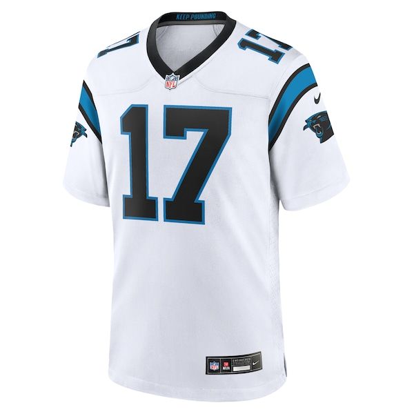 Carolina Panthers Xavier Legette Game Jersey - White