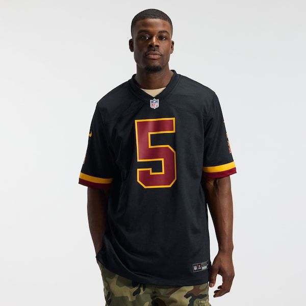 Washington Commanders Jayden Daniels Alternate Game Jersey - Black