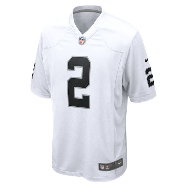Las Vegas Raiders Ashton Jeanty Game Jersey - White