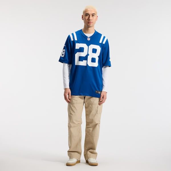 Indianapolis Colts Jonathan Taylor Game Jersey - Royal