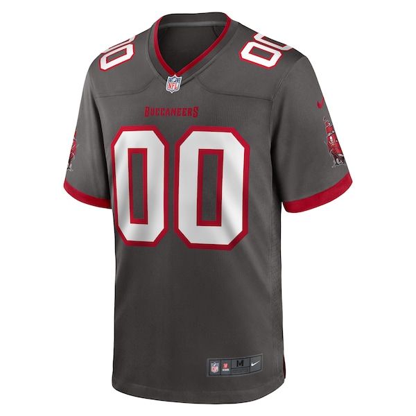 Tampa Bay Buccaneers Custom Game Jersey - Pewter