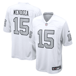 Las Vegas Raiders Fernando Mendoza Game Jersey - White