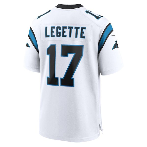 Carolina Panthers Xavier Legette Game Jersey - White
