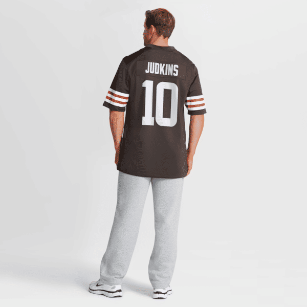 Cleveland Browns Quinshon Judkins 2025 NFL Draft Game Jersey - Brown
