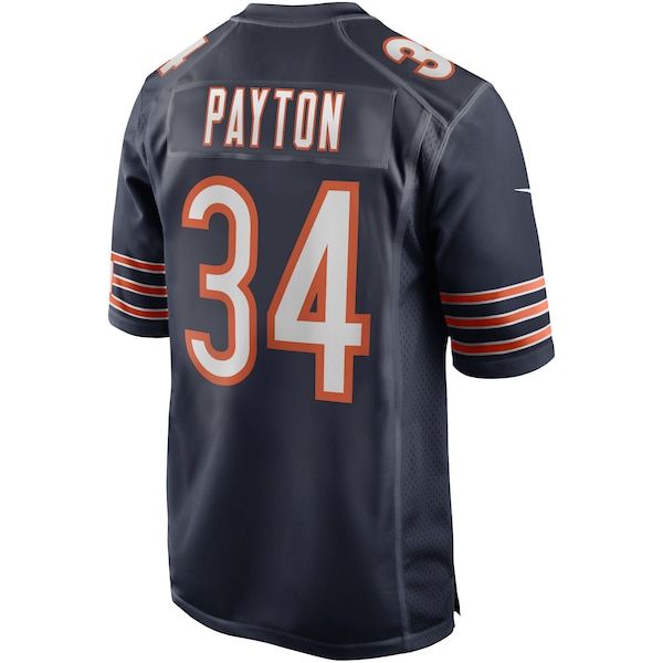 Chicago Bears Walter Payton Game Retired Player Jersey - Navy
