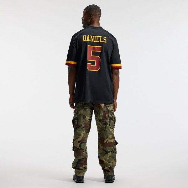 Washington Commanders Jayden Daniels Alternate Game Jersey - Black
