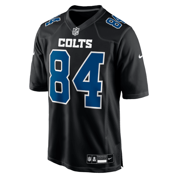 Indianapolis Colts Tyler Warren Fashion Game Jersey - Carbon Black