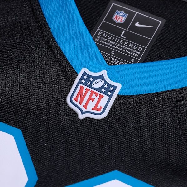 Carolina Panthers Steve Smith Sr. Retired Player Game Jersey - Black
