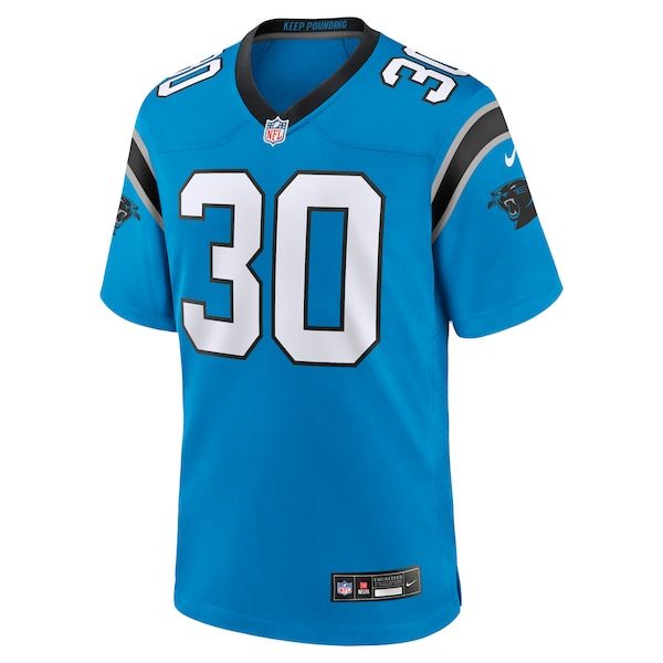 Carolina Panthers Chuba Hubbard Alternate Game Jersey - Blue