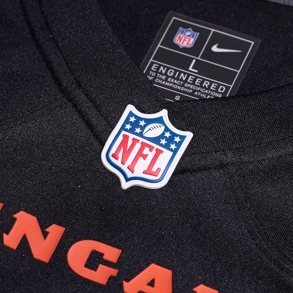 Cincinnati Bengals Custom Game Jersey - Black