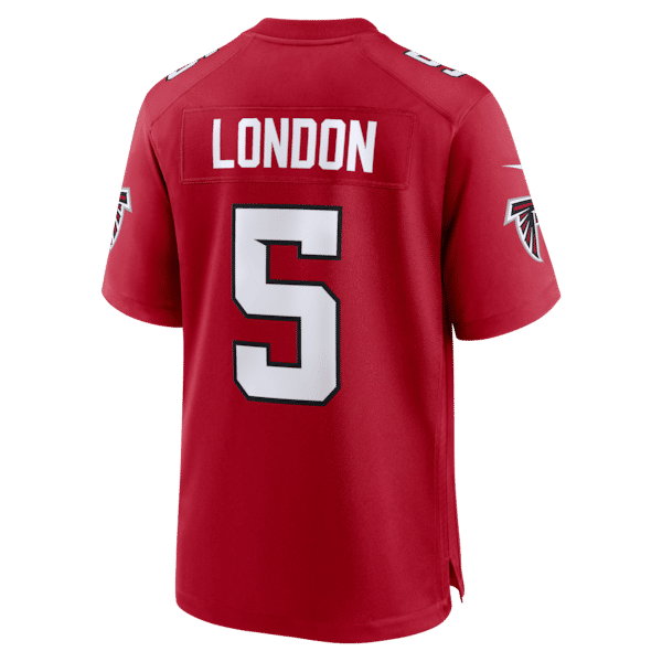 Atlanta Falcons Drake London Game Jersey - Red