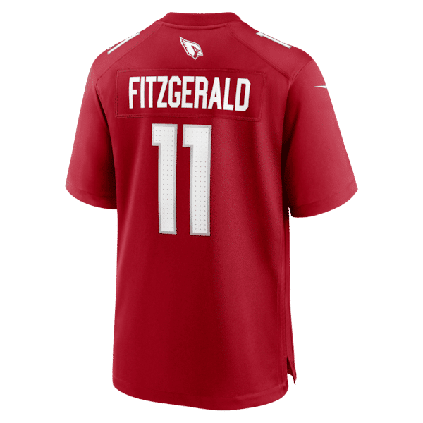 Arizona Cardinals Larry Fitzgerald Team Retired Game Jersey - Cardinal