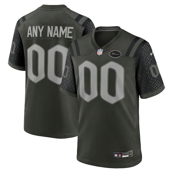 New York Jets 2025 Rivalries Custom Game Jersey - Gotham Green