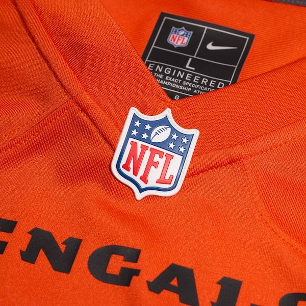 Cincinnati Bengals Alternate Game Custom Jersey - Orange