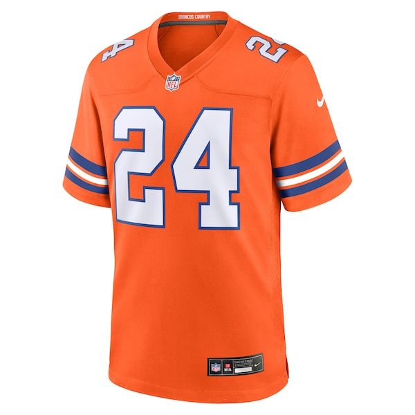 Denver Broncos Champ Bailey Alternate Game Jersey - Orange