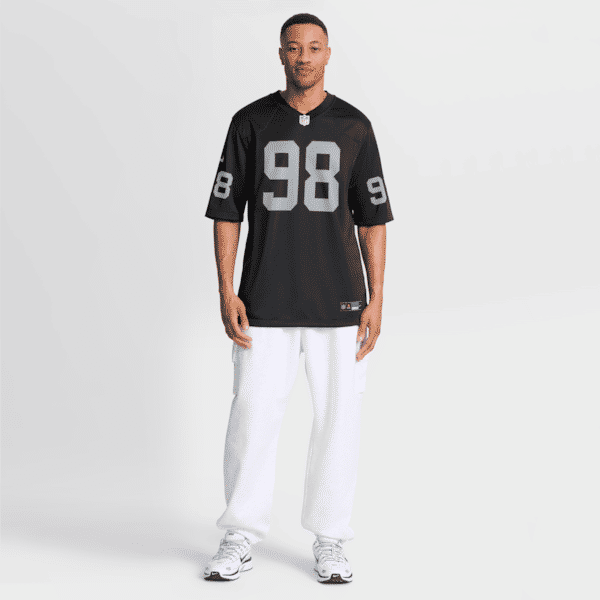 Las Vegas Raiders Maxx Crosby Game Jersey - Black