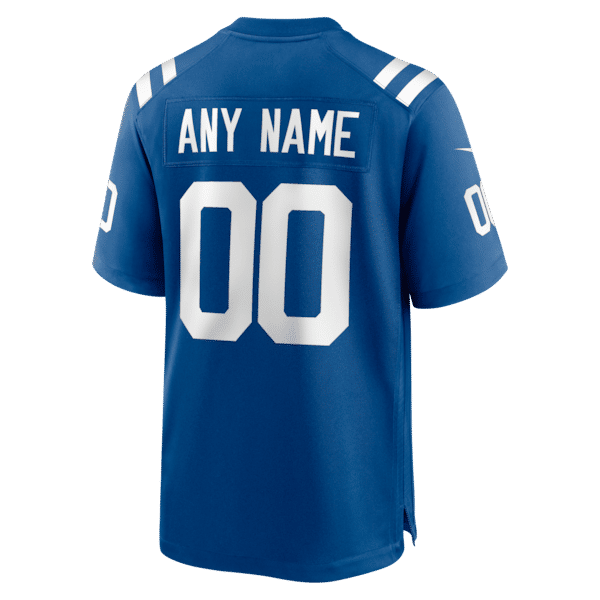 Indianapolis Colts Custom Game Jersey - Royal