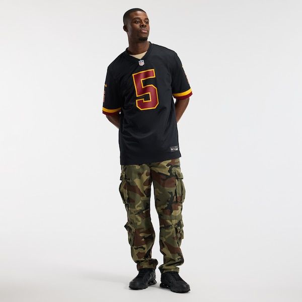 Washington Commanders Jayden Daniels Alternate Game Jersey - Black