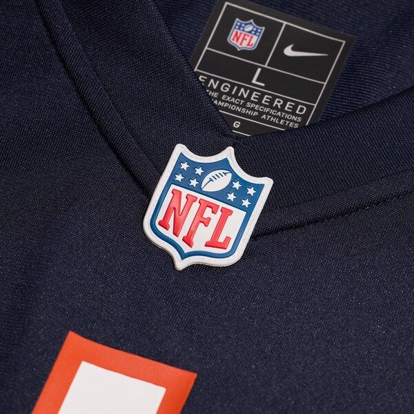 Chicago Bears Dillon Thieneman 2026 NFL Draft Game Jersey - Navy