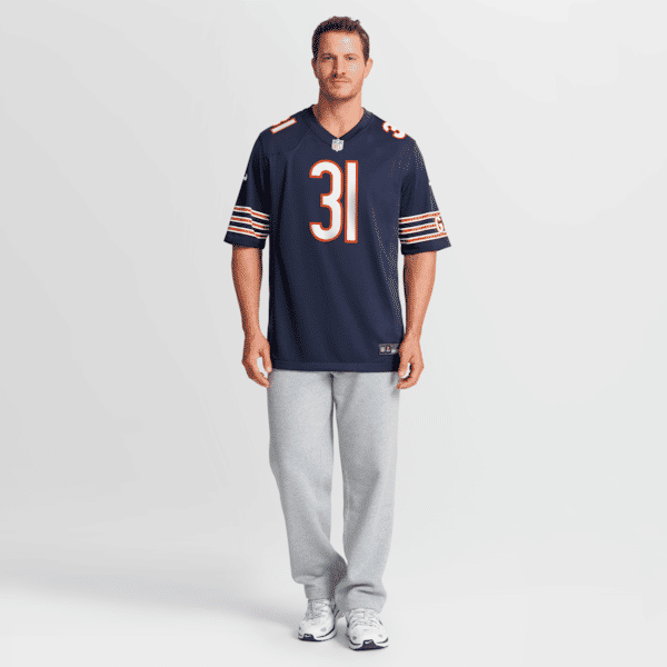 Chicago Bears Dillon Thieneman 2026 NFL Draft Game Jersey - Navy