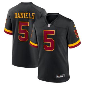 Washington Commanders Jayden Daniels Alternate Game Jersey - Black