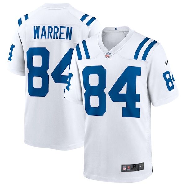 Indianapolis Colts Tyler Warren Game Jersey - White