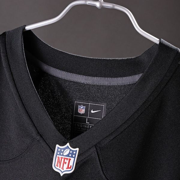 Washington Commanders Hail Raiser Alternate Custom Game Jersey - Black